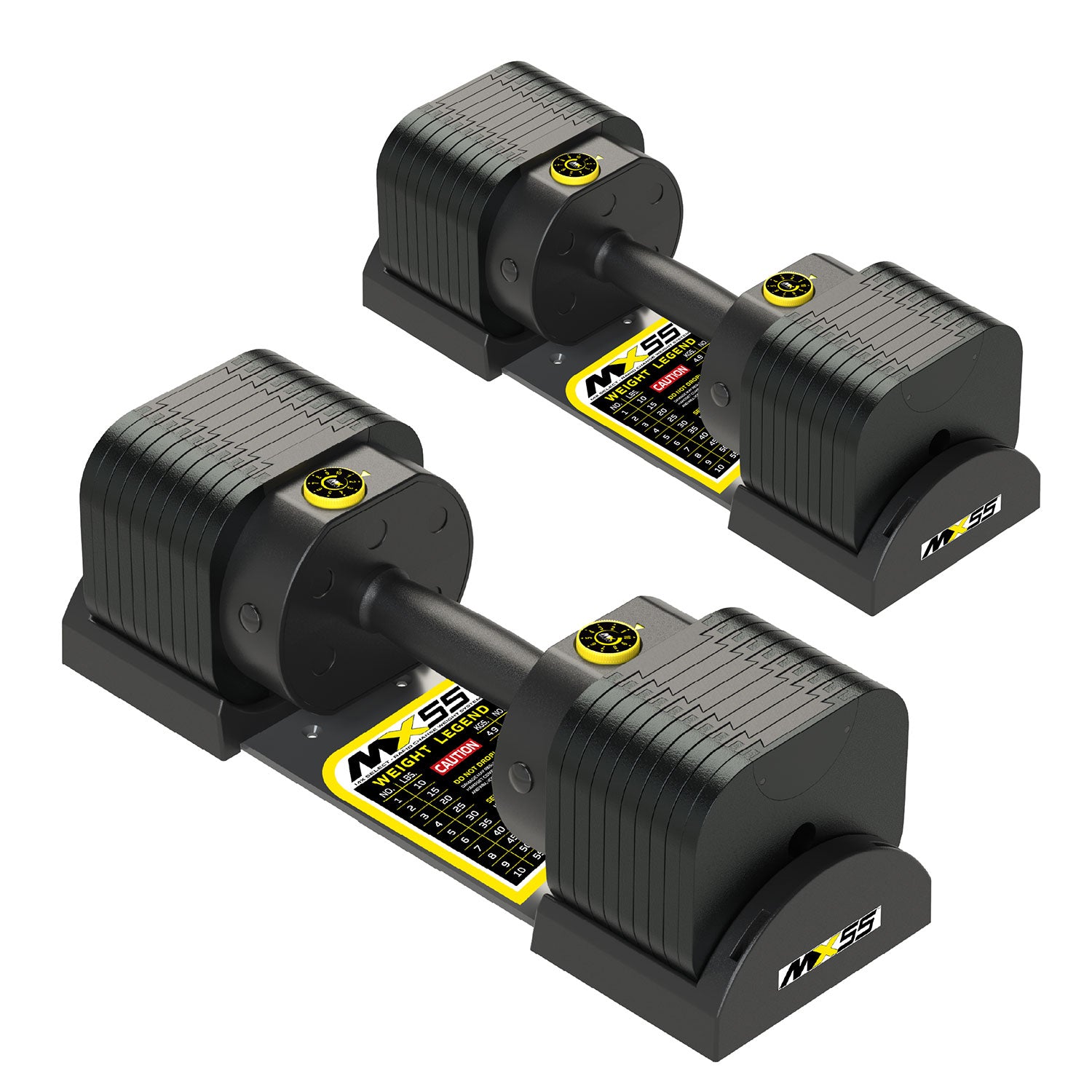 MX Select EVO MX55 Adjustable Dumbbells