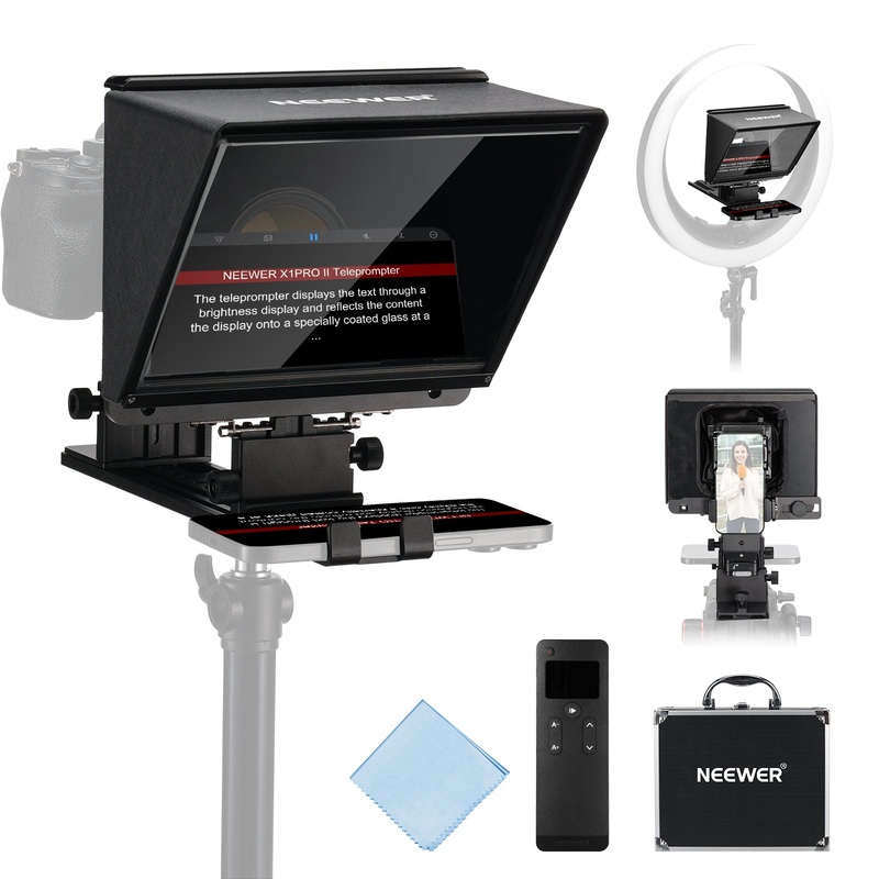 NEEWER X1 Pro II 9in Remote Control Teleprompter