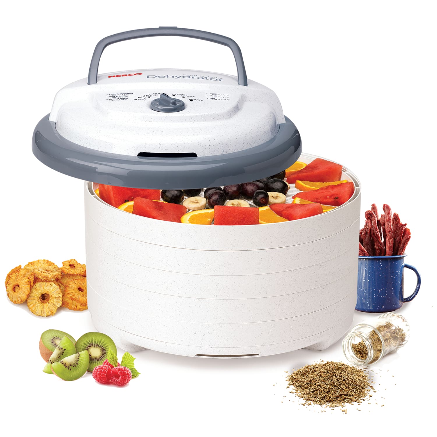 NESCO FD-75PR Snackmaster Pro Food Dehydrator (5 Tray)