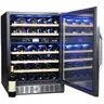 NewAir AWR-460DB 46-Bottle Dual Zone Built-In Wine Cooler