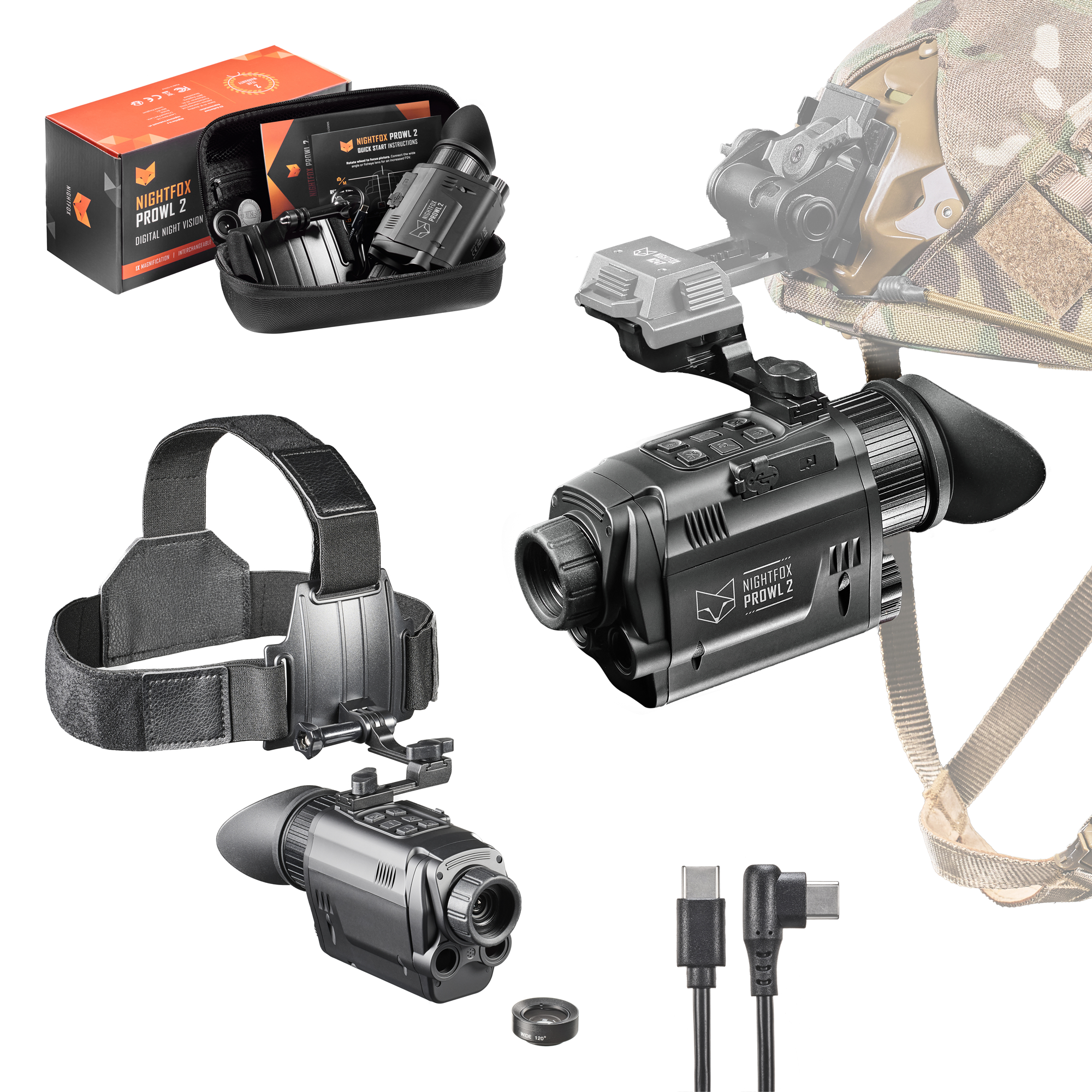 Nightfox Prowl 2 Digital Night Vision Monocular