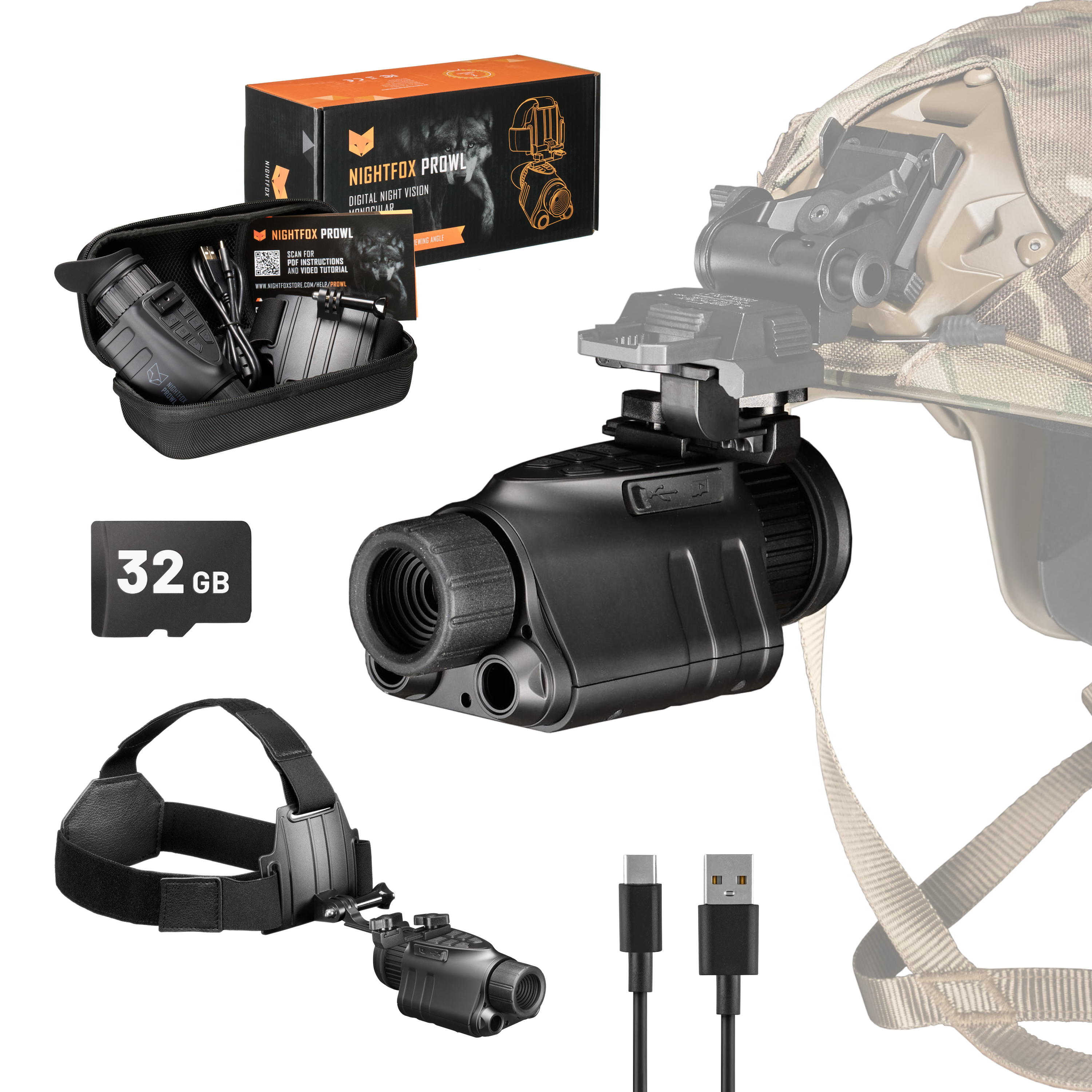 Nightfox Prowl Night Vision Monocular