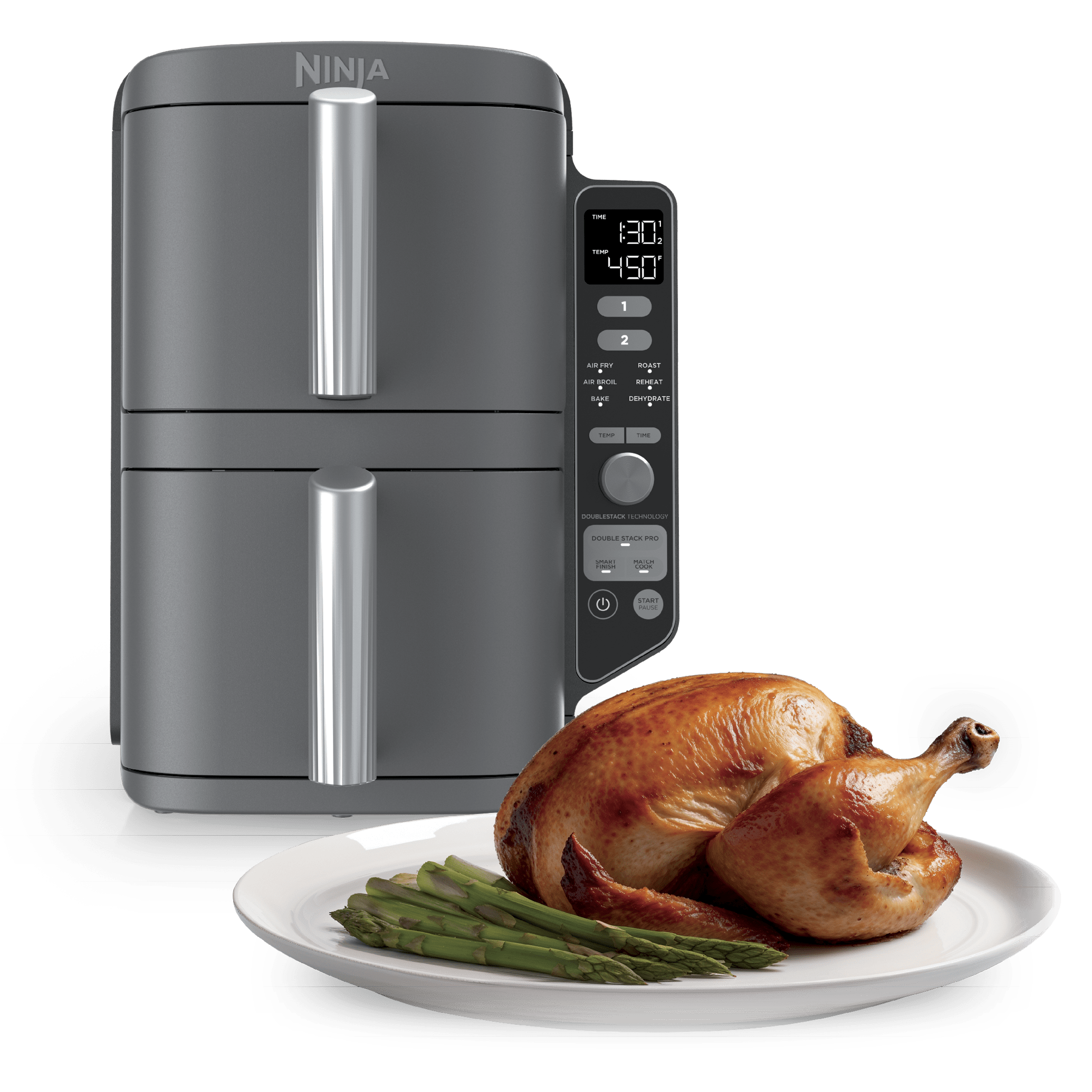 Ninja DoubleStack XL 2-Basket Air Fryer (SL400)