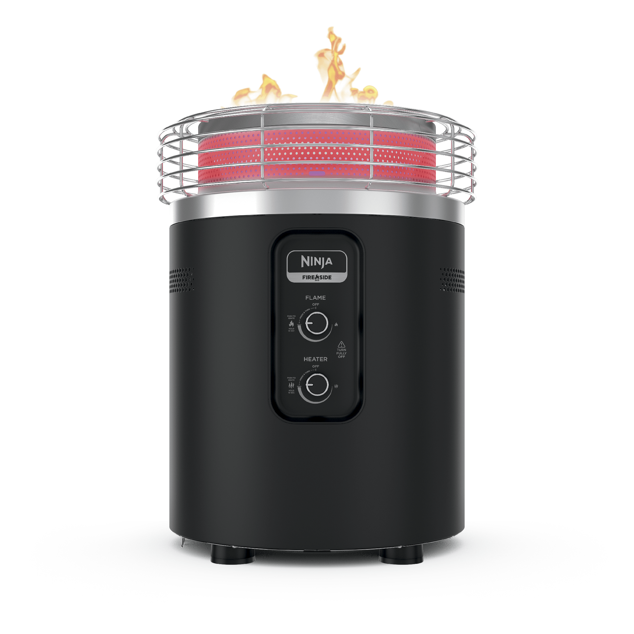 Ninja Fireside360 OF101BK Outdoor Heater & Fire Pit (80,000 BTU)