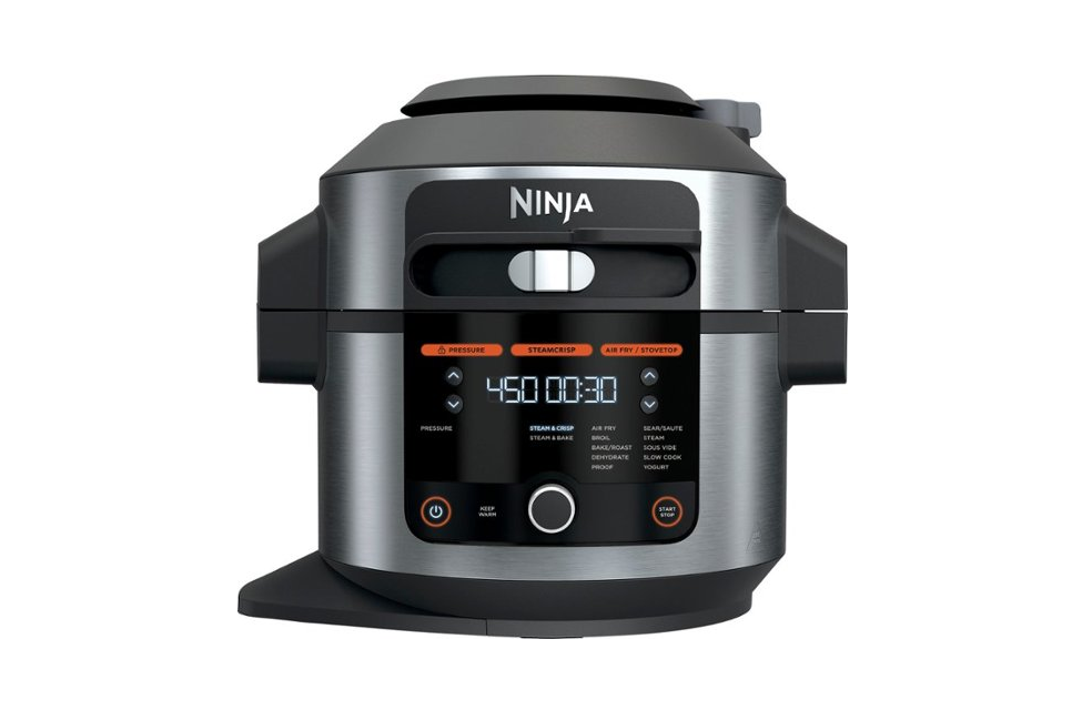Ninja Foodi 14-in-1 Pressure Cooker Steam Fryer with SmartLid, 6.5 Quart (OL501)