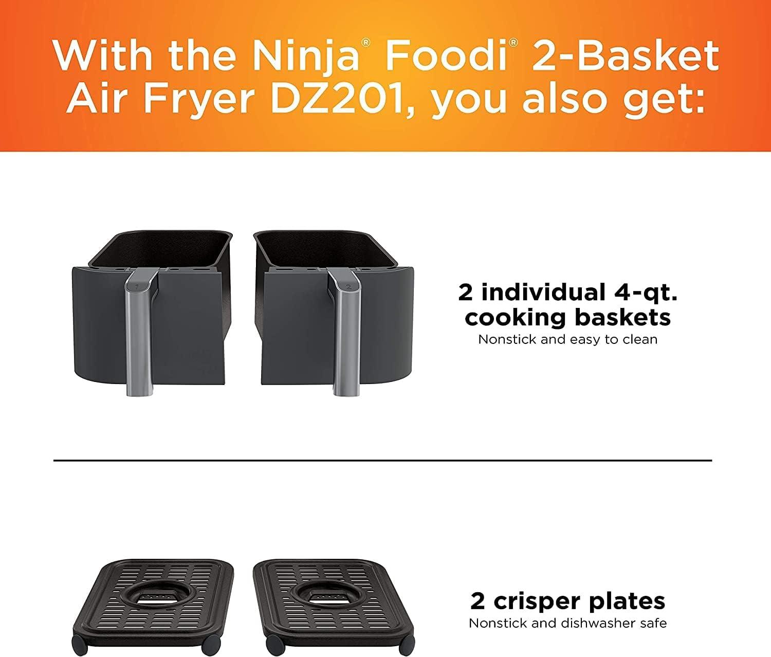 Ninja Foodi 6-in-1 DualZone Air Fryer (DZ201)