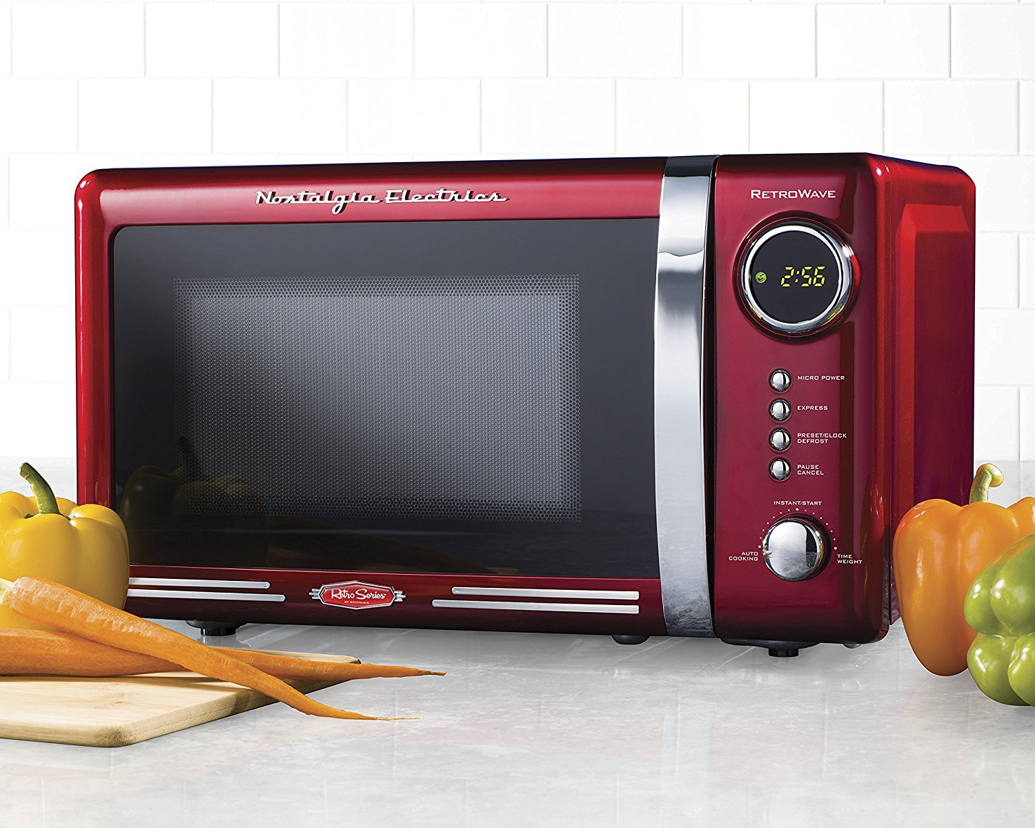 Nostalgia RMO770 Retro Countertop Microwave