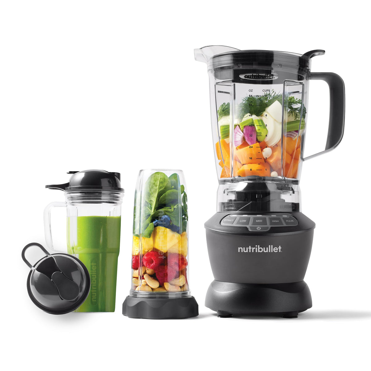 NutriBullet Full-Size Blender Combo (NBF50500)