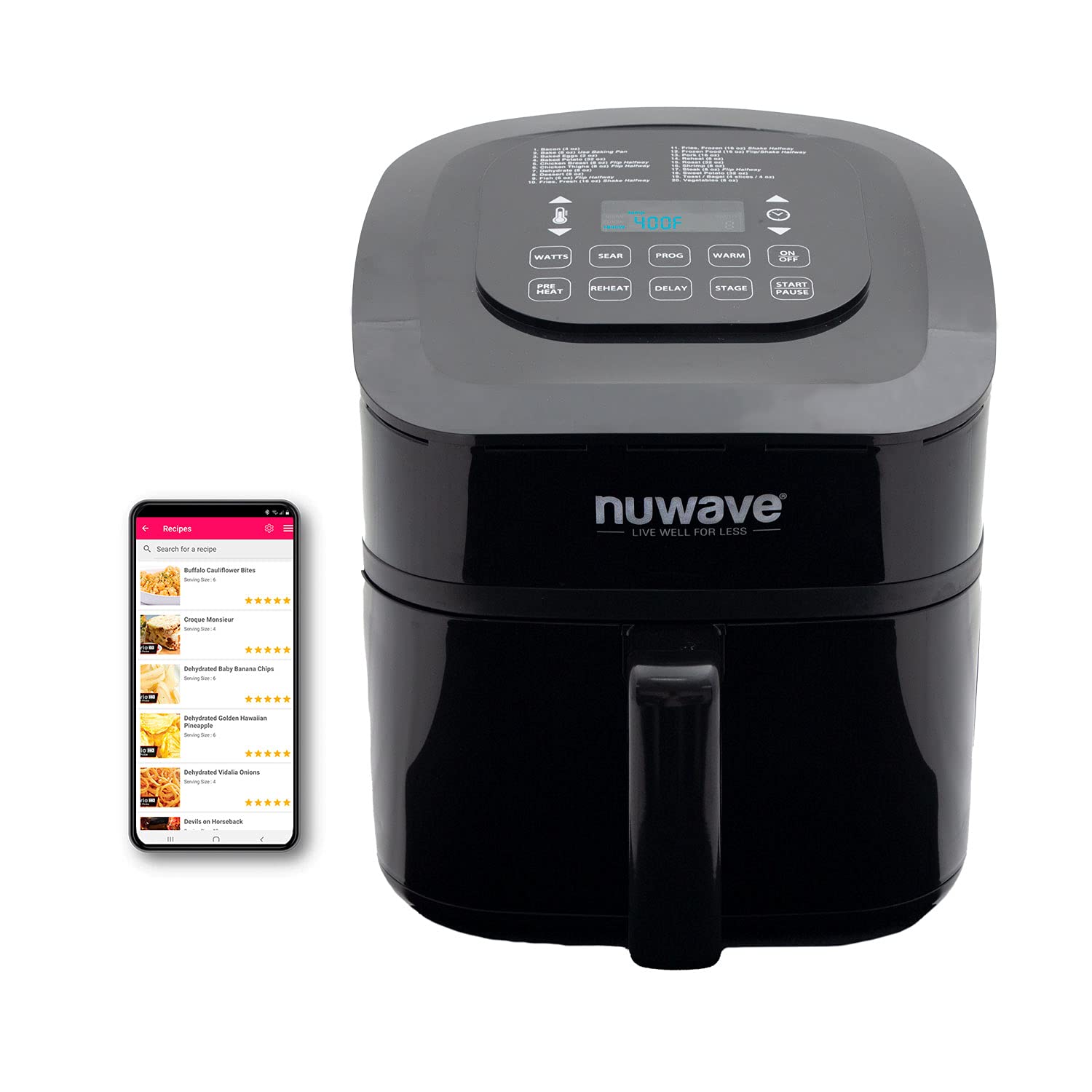 Nuwave Brio 7.25-Qt Digital Air Fryer
