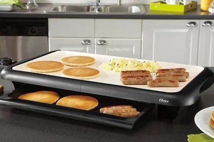 Oster DuraCeramic Electric Griddle with Warming Tray