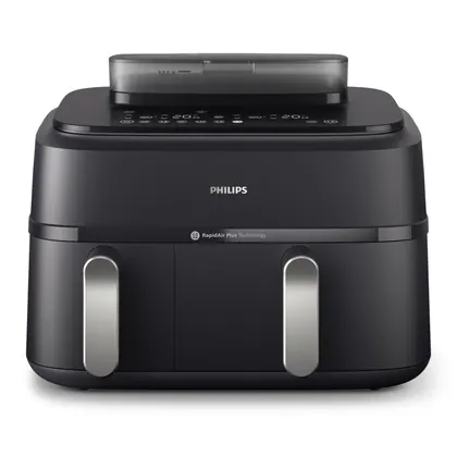 Philips 5000 Series Dual-Basket Airfryer with Steam (NA551/00) — Philips