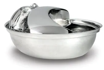 Pioneer Pet Raindrop Stainless Steel Drinking Fountain