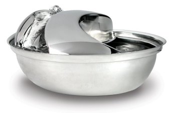 Pioneer Pet Raindrop Stainless Steel Drinking Fountain