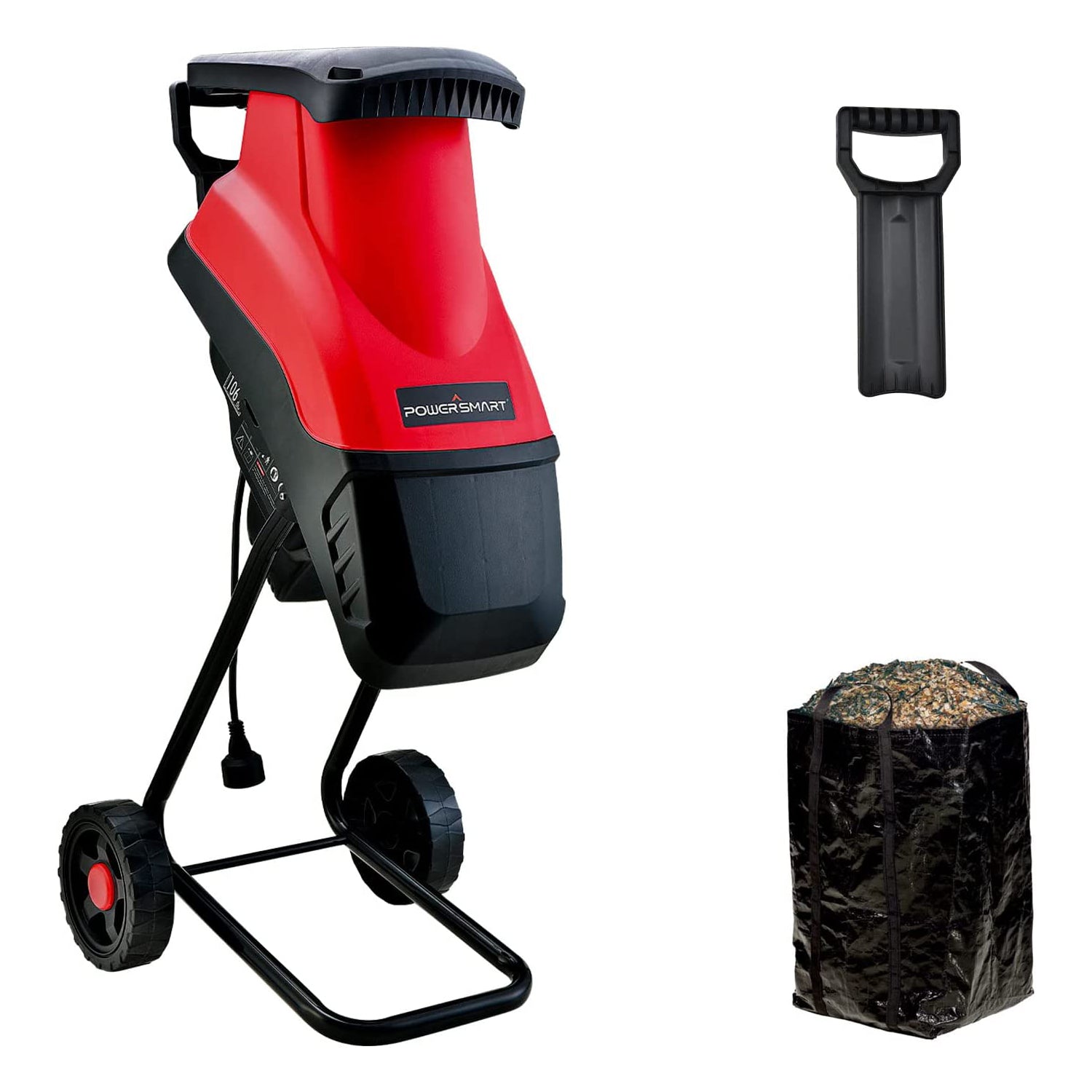 PowerSmart PS10 15-Amp Electric Wood Chipper Shredder