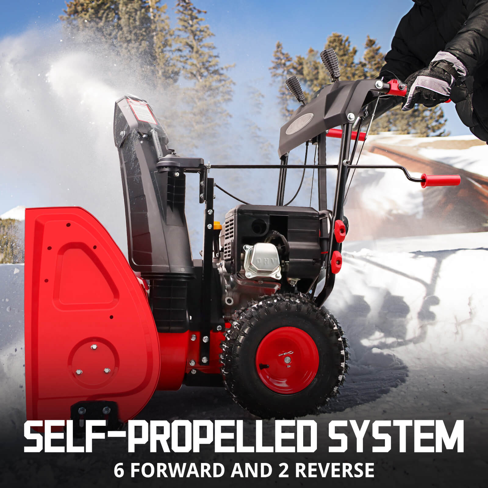 PSSHD24T 24 in. Two-Stage Gas Snow Blower