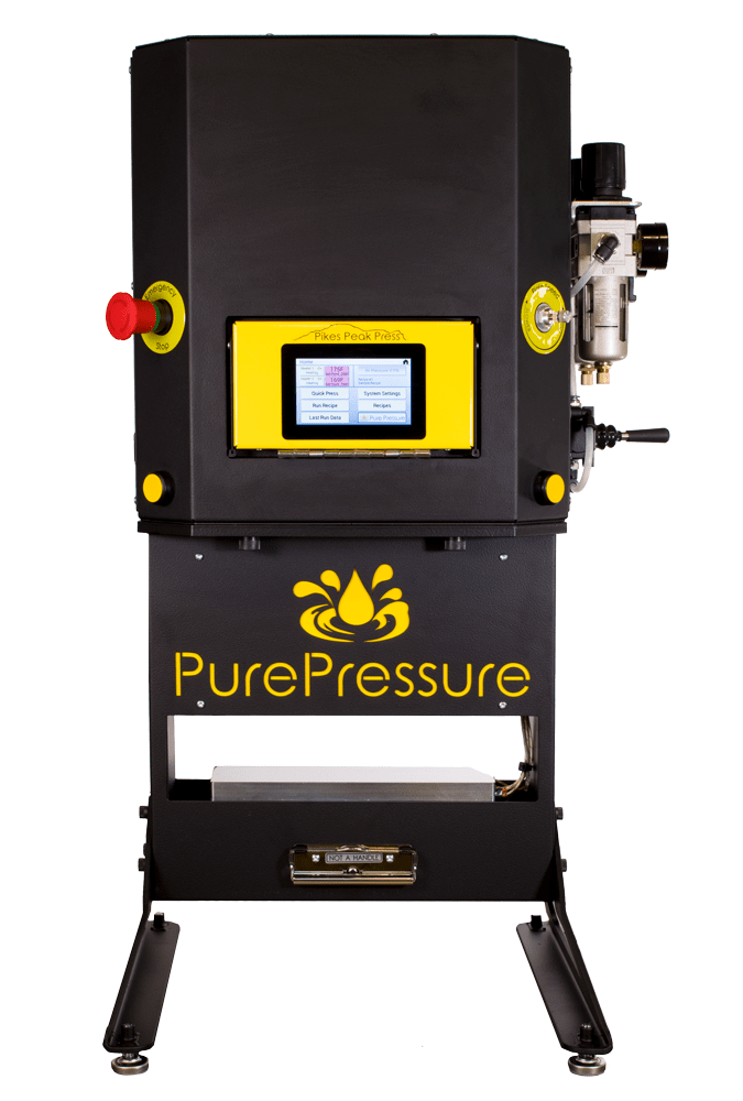 PurePressure Pikes Peak V2 Pneumatic Rosin Press (Dual Pressure, 10x3in Plates)