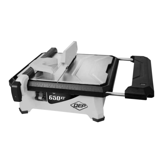 QEP 22650Q (650XT) 3/4 HP 7 in. Wet Tile Saw