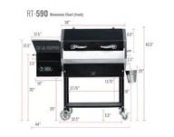 Recteq RT-590 Stampede Wood Pellet Grill