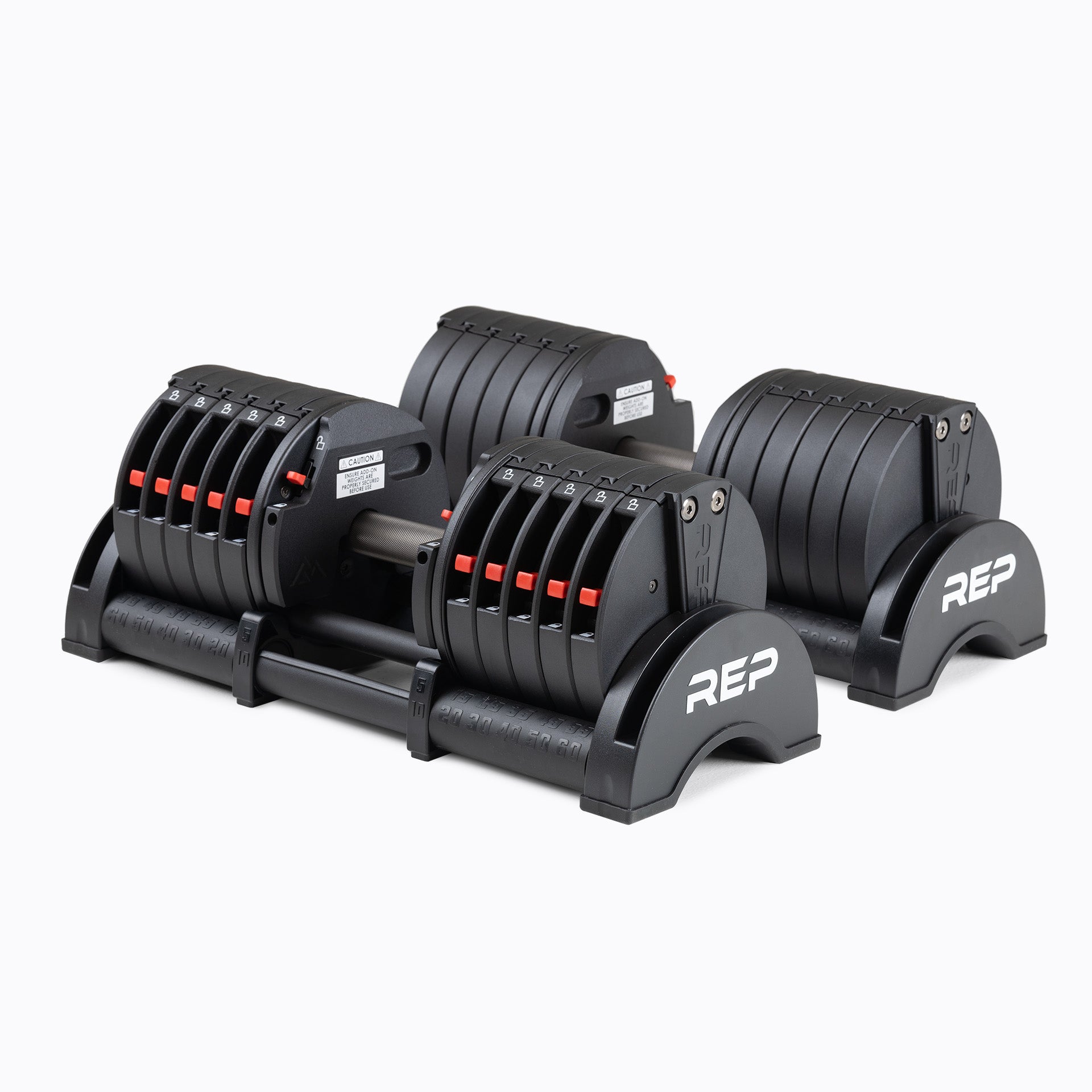 REP Fitness QuickDraw Adjustable Dumbbell (5–60 lb)