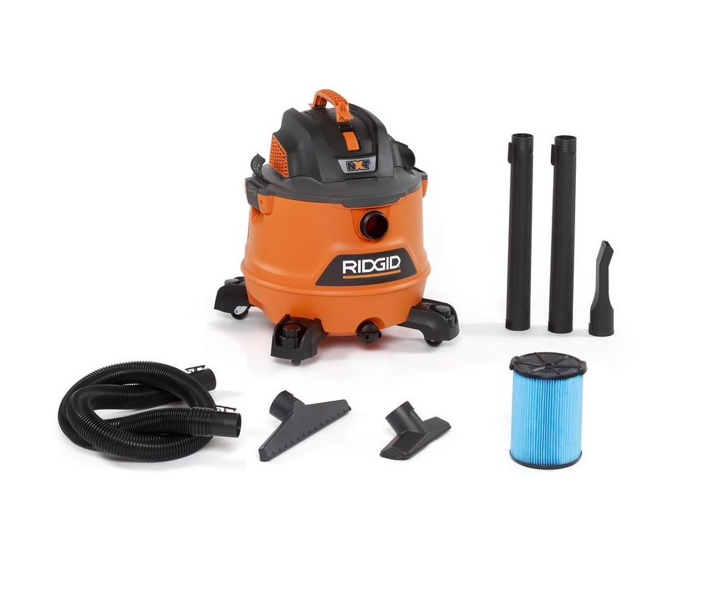 RIDGID 14 Gallon 6.0 Peak HP NXT Wet/Dry Vac HD1400