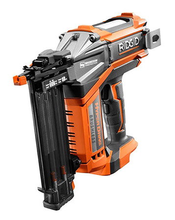 Ridgid 18V Brushless Cordless HyperDrive 18-Gauge Brad Nailer (R09890B)