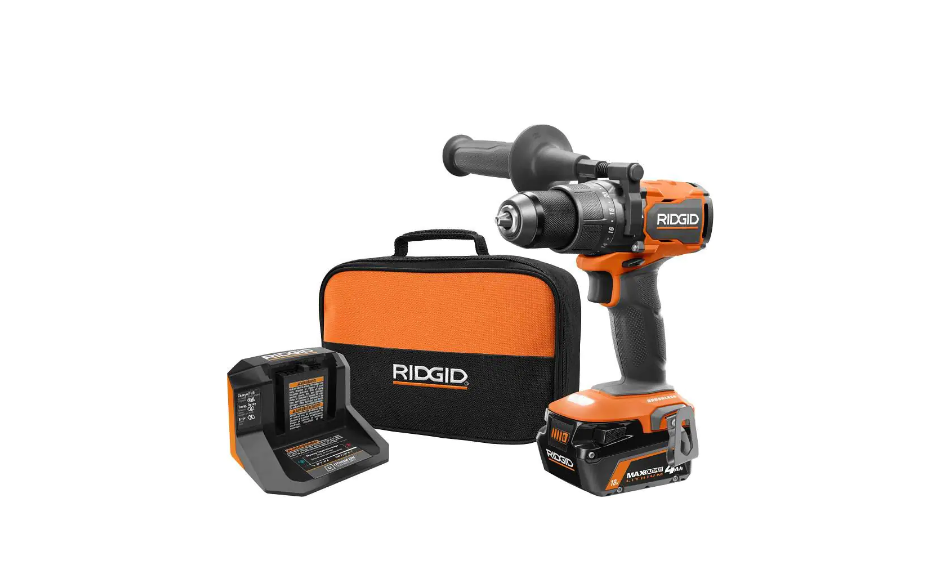 Ridgid R86115K 18V Brushless 1/2 in. Hammer Drill/Driver Kit