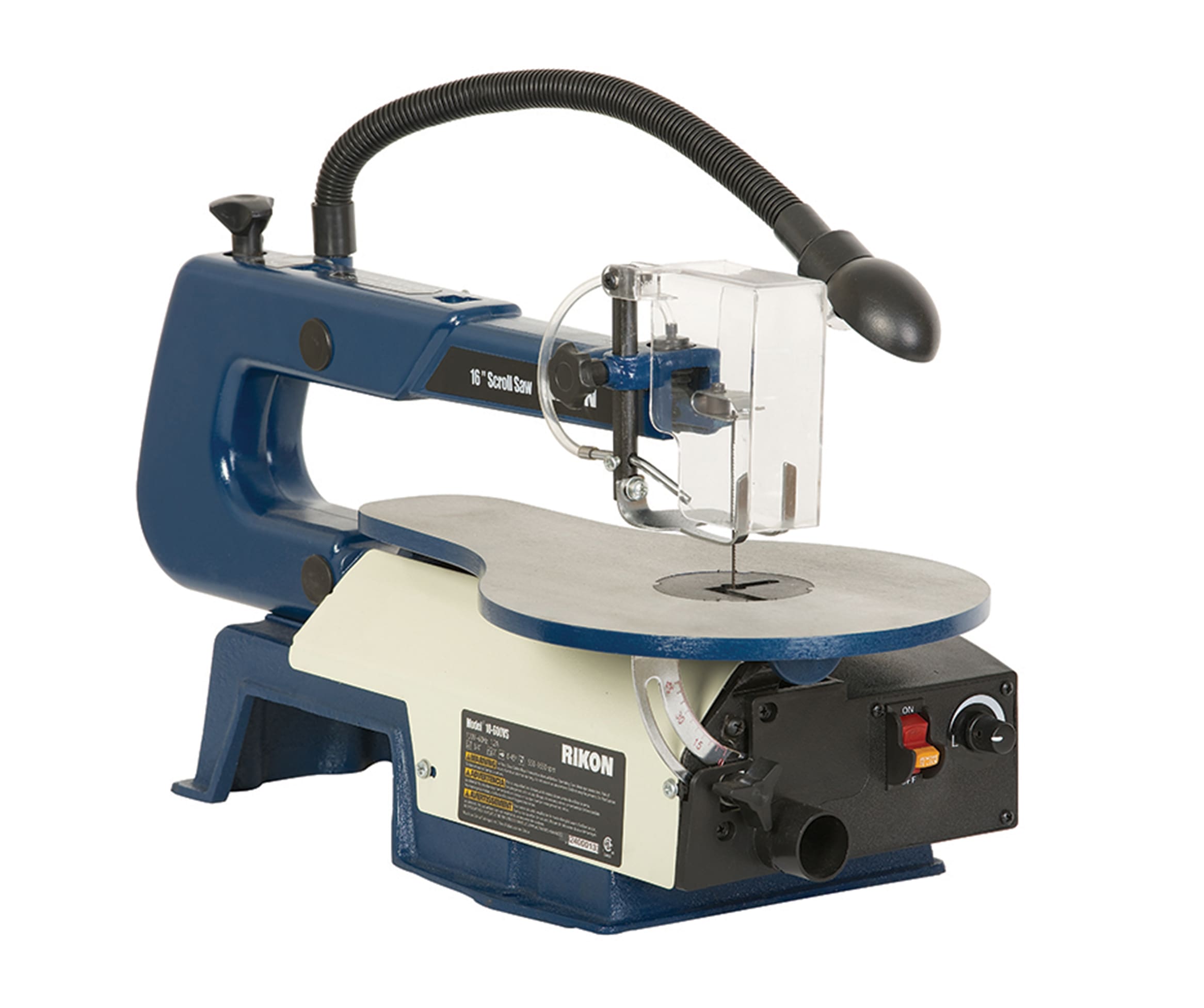 Rikon 10-600VS 16" Variable Speed Scroll Saw with Lamp