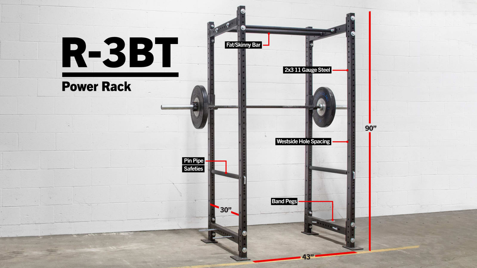 Rogue R-3 Bolt-Together Power Rack