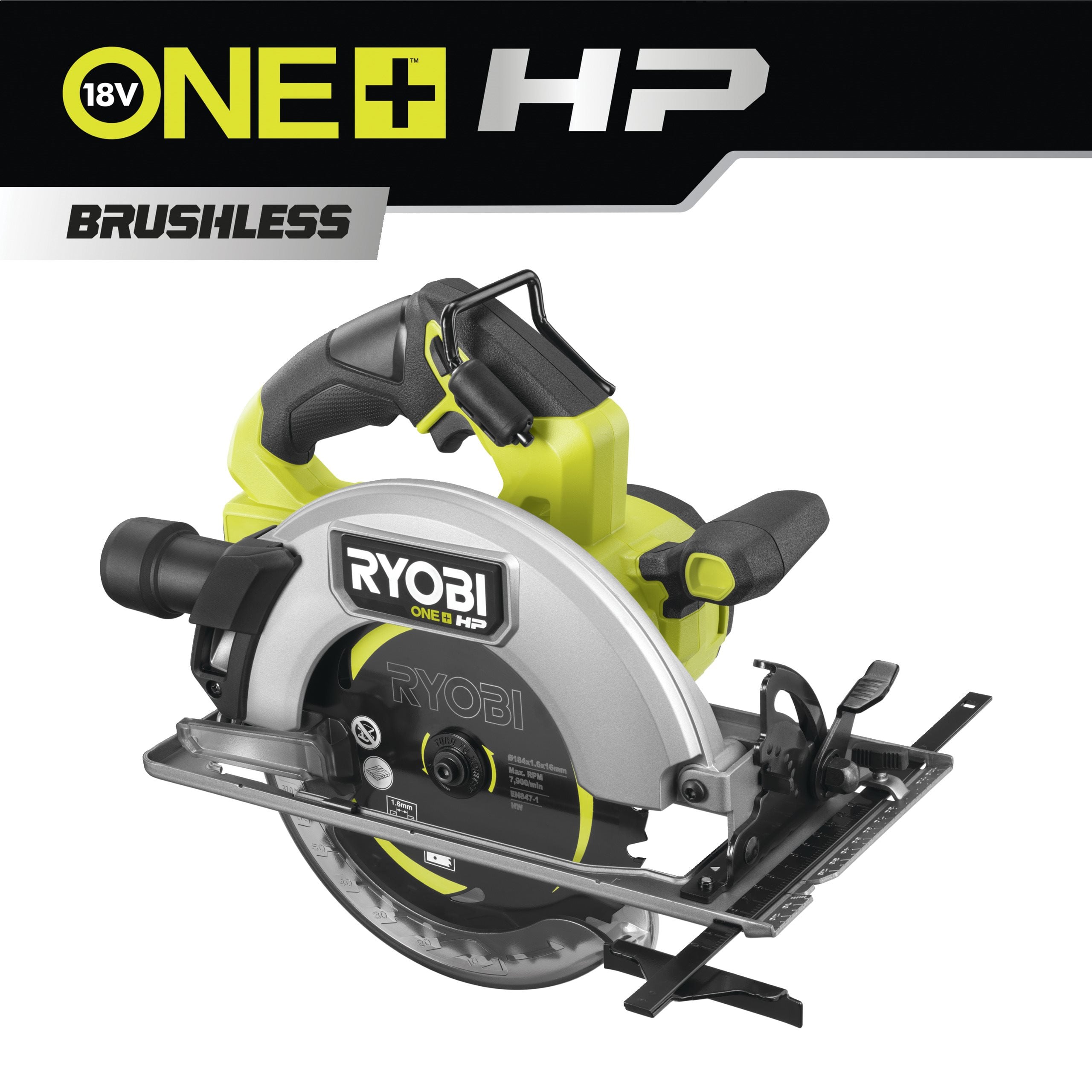 Ryobi P508 ONE+ 18V Brushless 7-1/4 in. Cordless Circular Saw