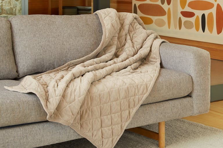 Saatva Organic Weighted Blanket