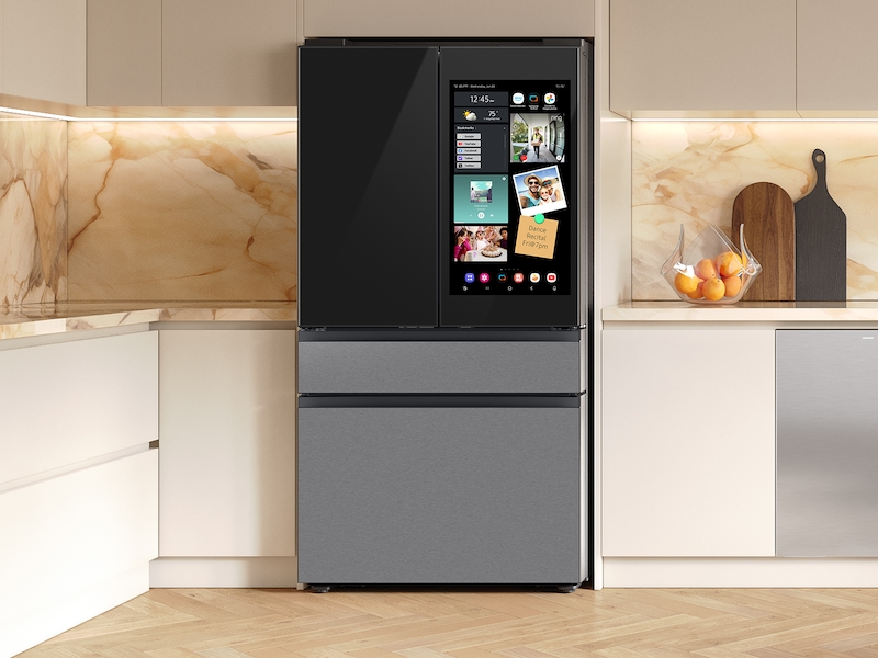 Bespoke 23 cu. ft. Counter Depth 4-Door French Door Refrigerator with Beverage Center