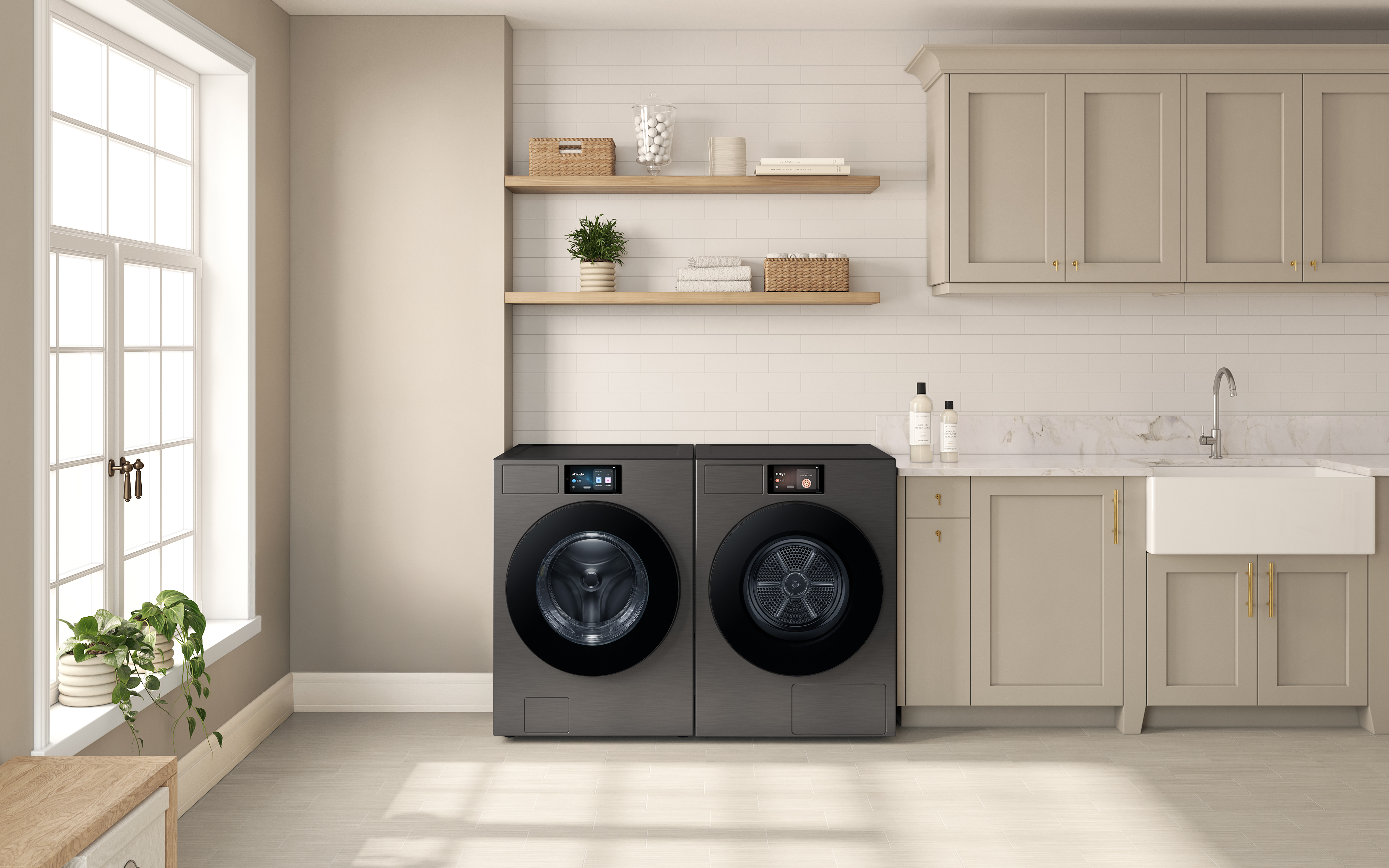 Samsung Bespoke AI 6.3 cu. ft. Slide-In Induction Range