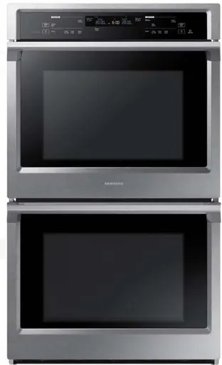 Samsung 30" Double Wall Oven with Steam Cook (NV51K6650DS)
