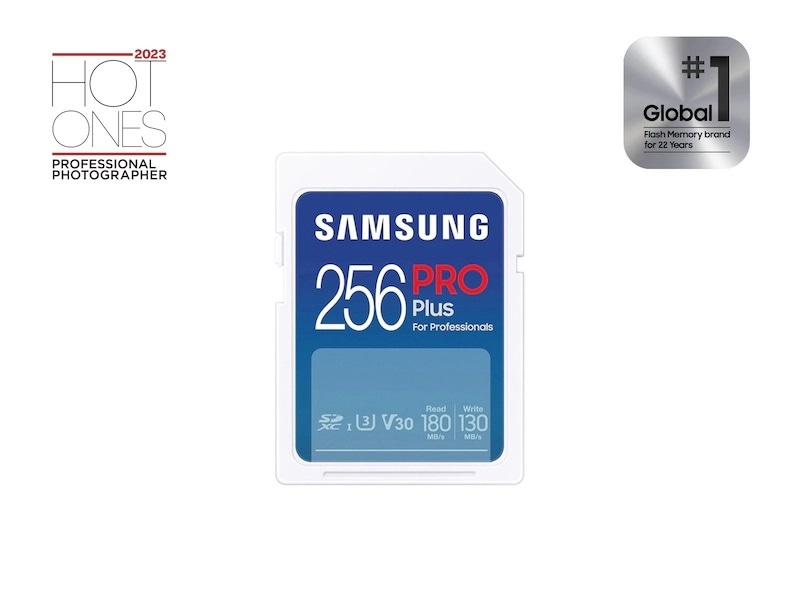 Samsung PRO Plus Full-Size SD 256GB (2023)