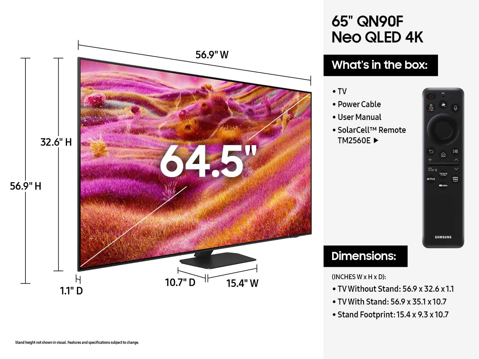 Samsung QN90F 65"