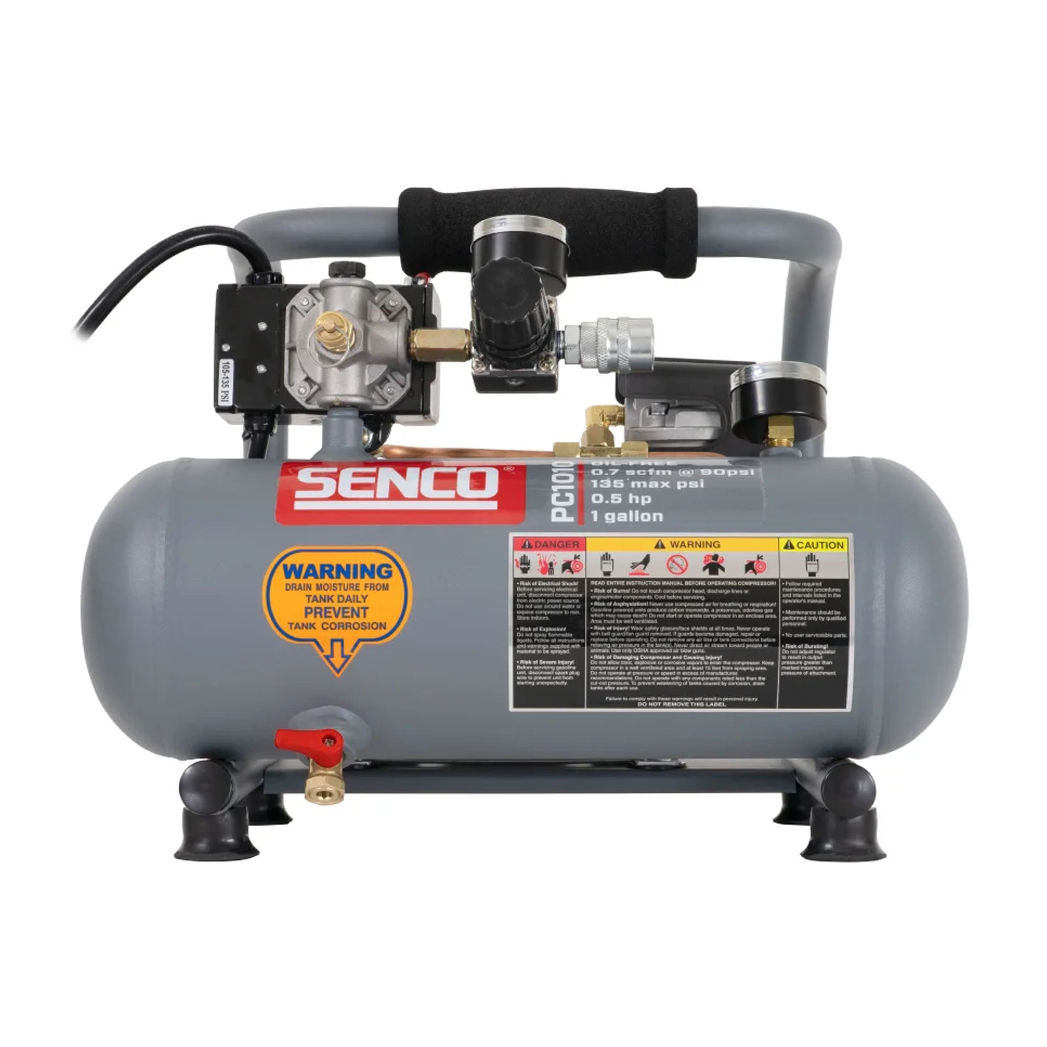 Senco PC1010 1/2 HP 1-Gallon Portable Compressor