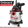 Shop-Vac 5989300 5-Gallon 4.5 Peak HP Stainless Steel Wet/Dry Vacuum