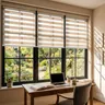 SmartWings Motorized Zebra Shades (Translucent 95mm)