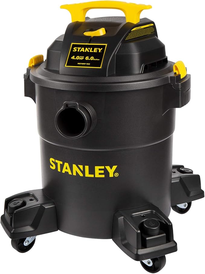 Stanley SL18116P 6-Gallon 4 Peak HP Wet/Dry Vacuum