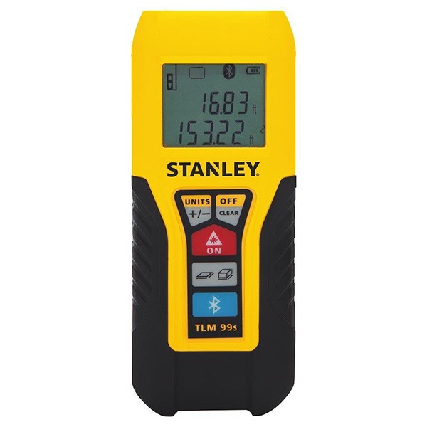 Stanley TLM99S Bluetooth-Enabled Laser Distance Measurer (STHT77343)