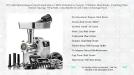 STX International Magnum 1800W Platinum Edition Air Cooled Electric Meat Grinder