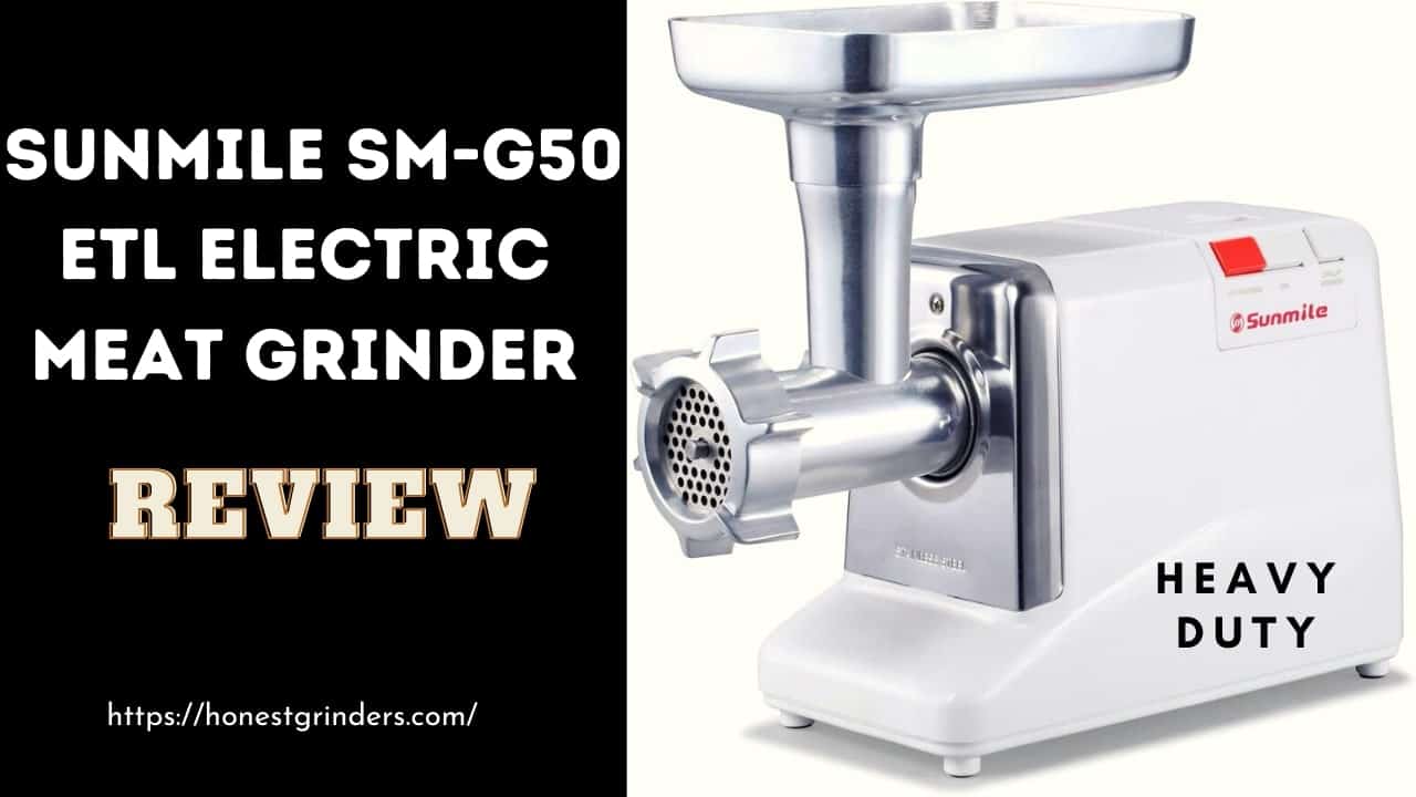 Sunmile SM-G50 ETL Electric Meat Grinder