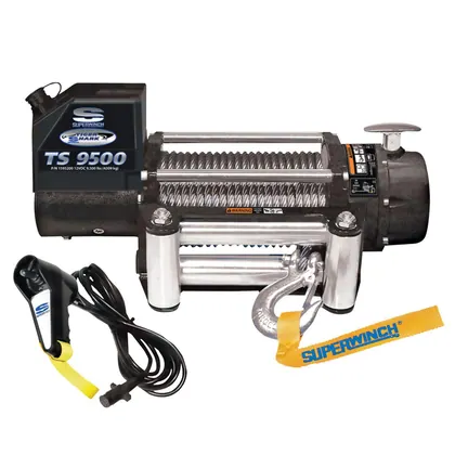 Superwinch Tiger Shark 9500 Winch (Steel Wire Rope)