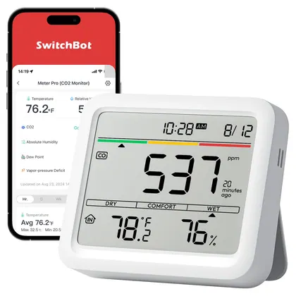 SwitchBot Meter Pro CO2 Monitor — SwitchBot