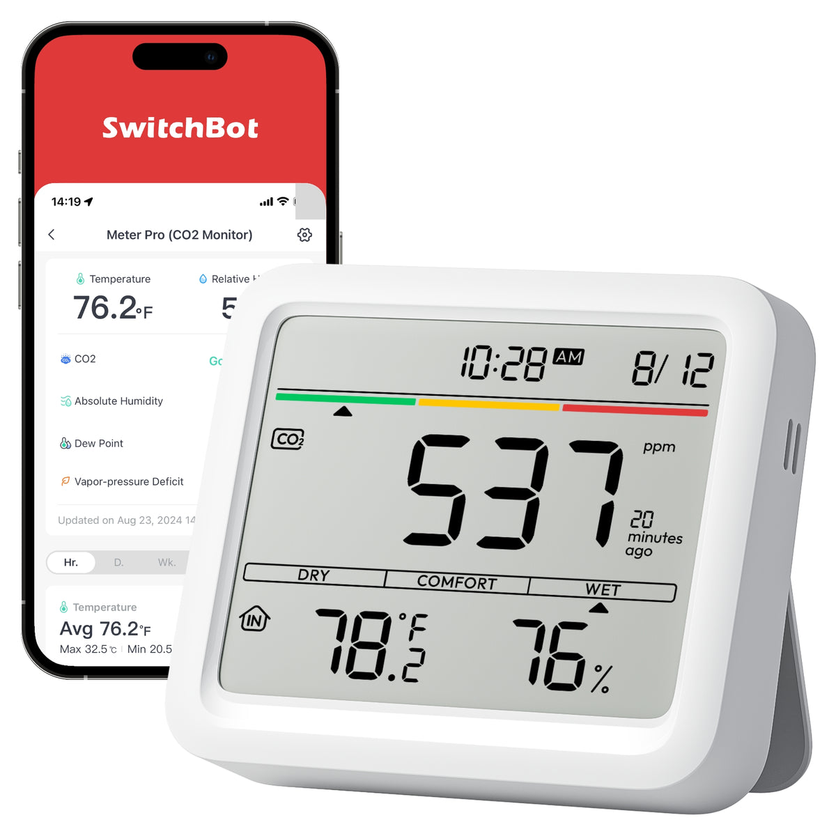 SwitchBot Meter Pro CO2 Monitor