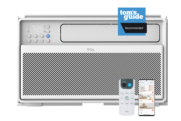TCL Q-Series 8,000 BTU Smart Inverter Window AC (H8W25WQ)