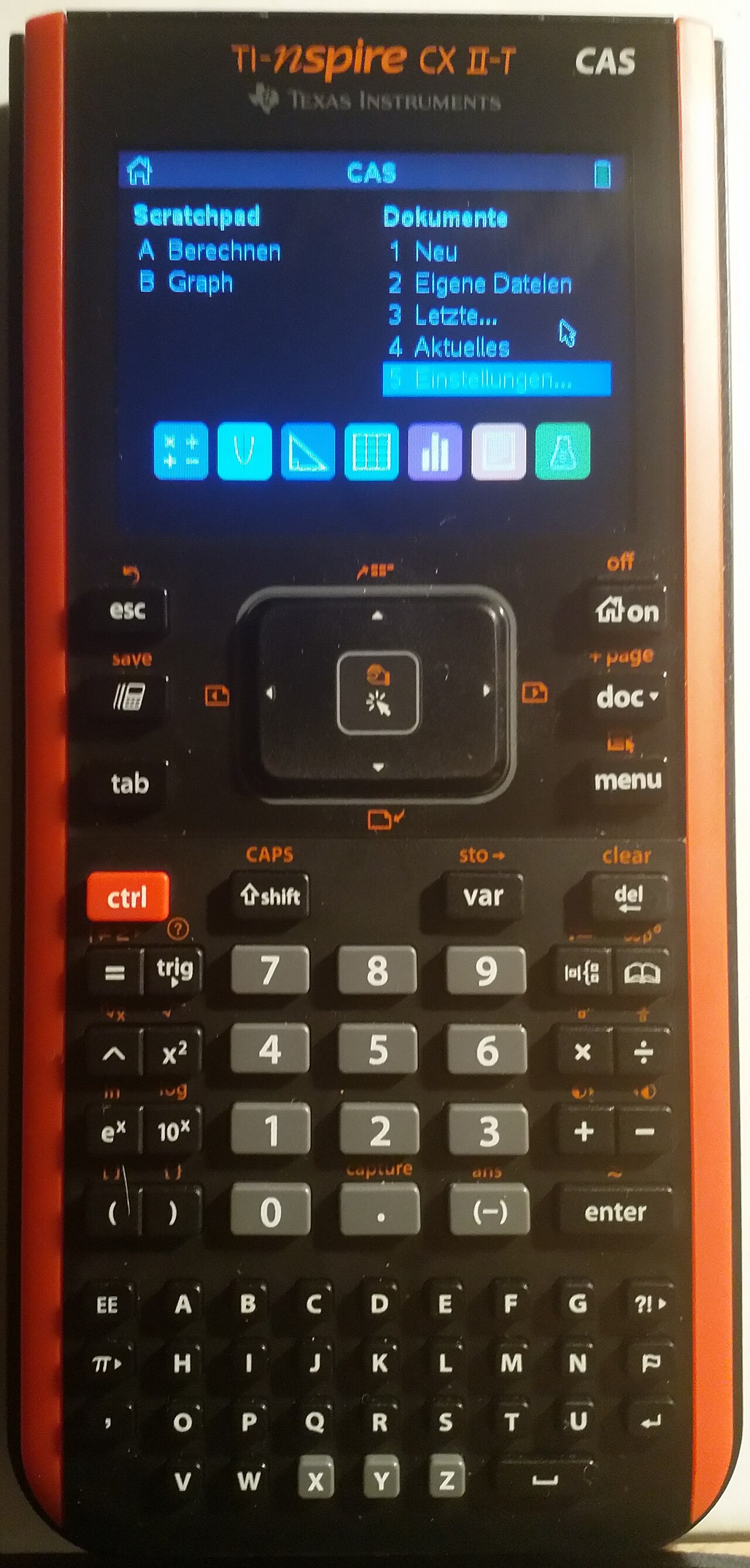 Texas Instruments TI-Nspire CX II — Texas Instruments