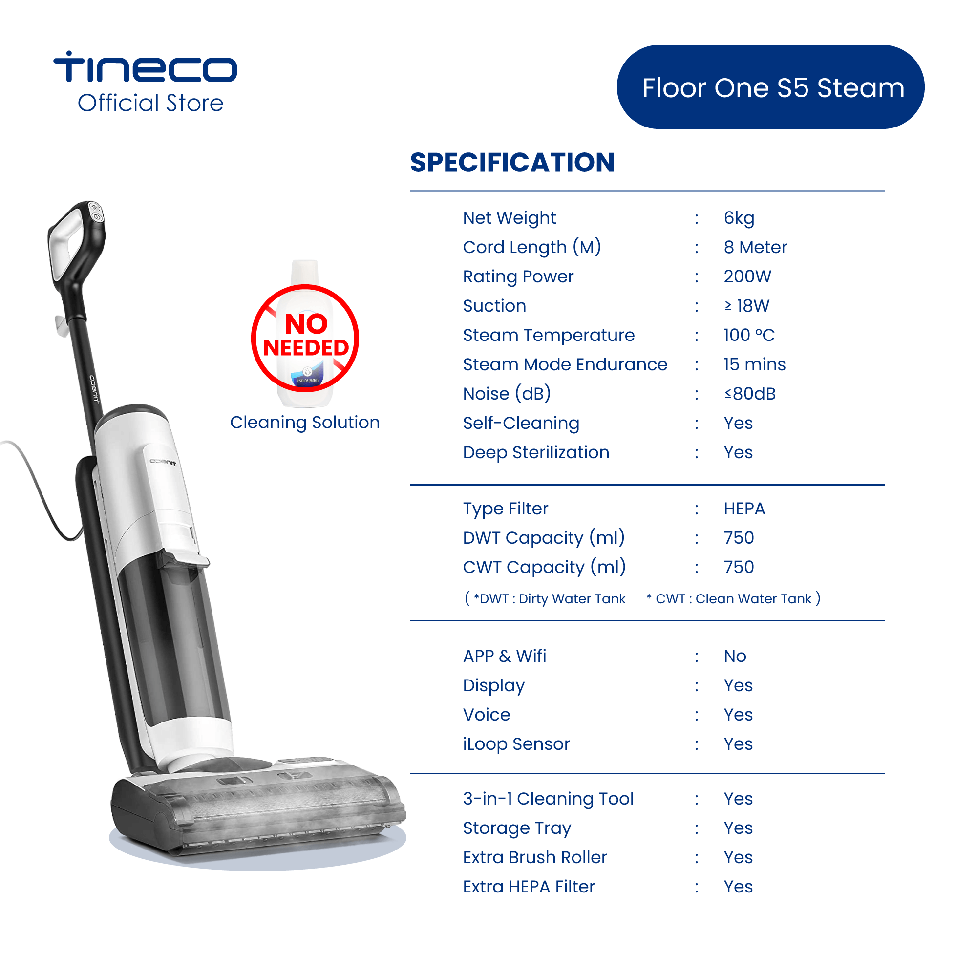 Tineco Floor One S5 Steam