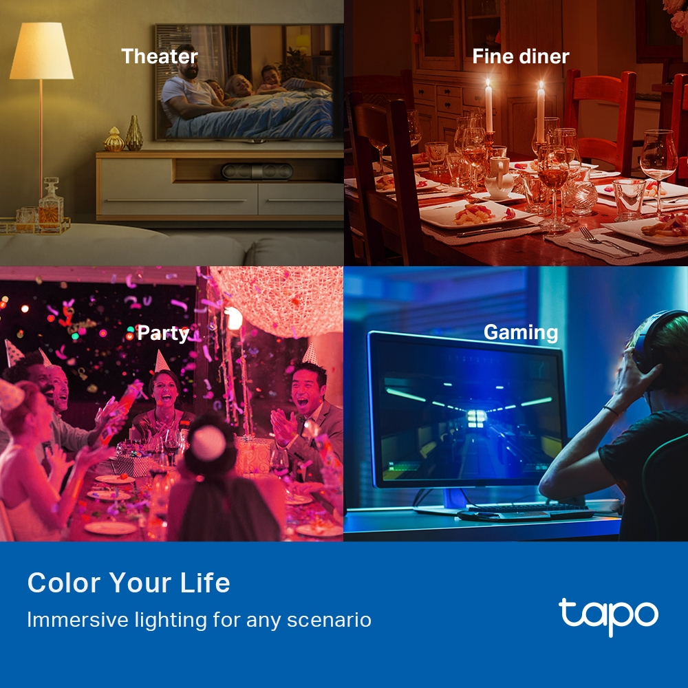 TP-Link Tapo L530E Smart Wi-Fi Light Bulb