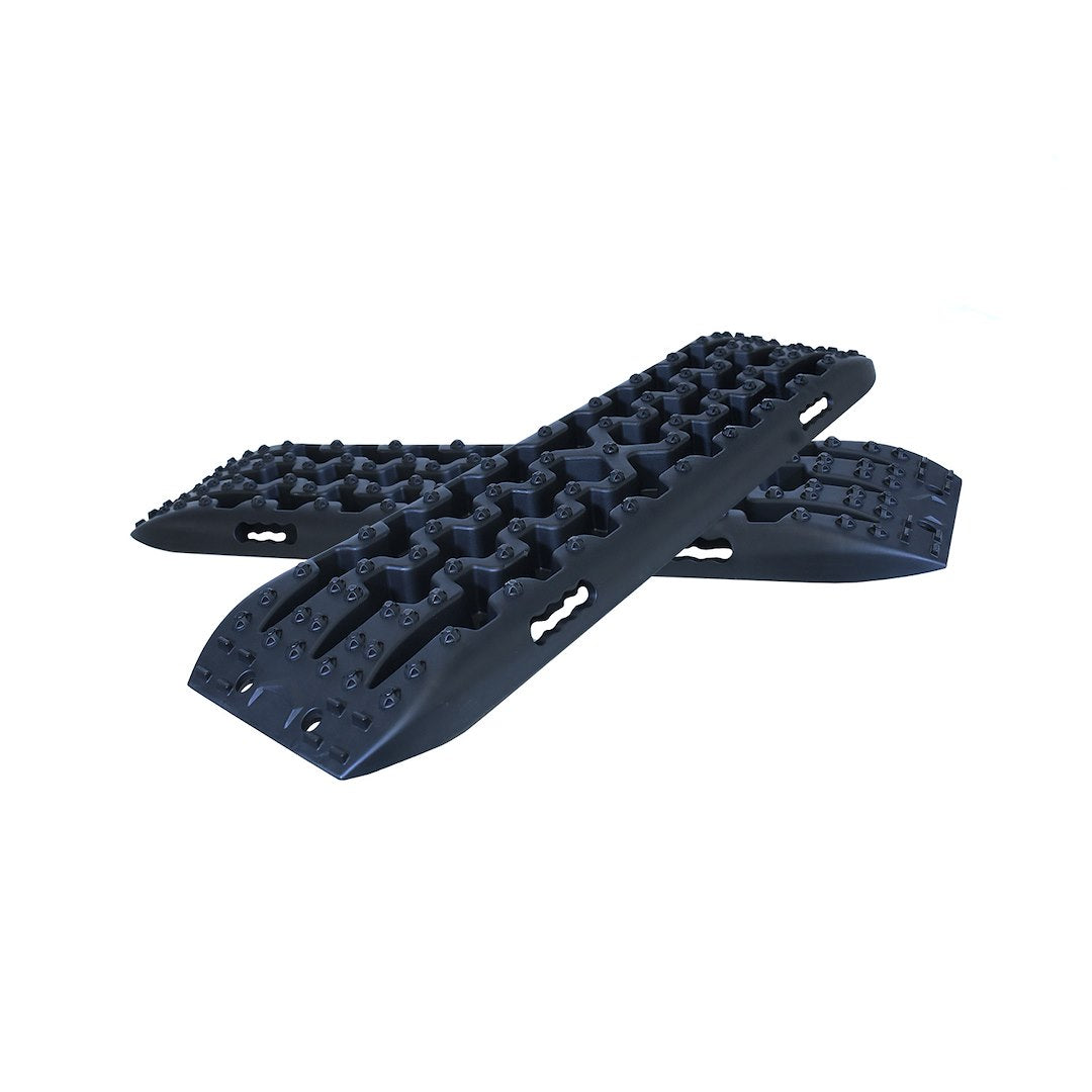 TrailFX Terravore Traction Boards, Black (Pair, TBBK01)